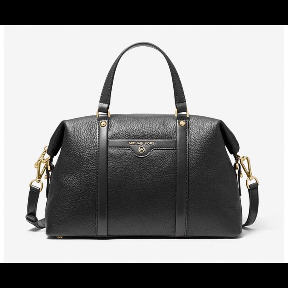 Michael Michael Kors Beck Medium Leather Satchel